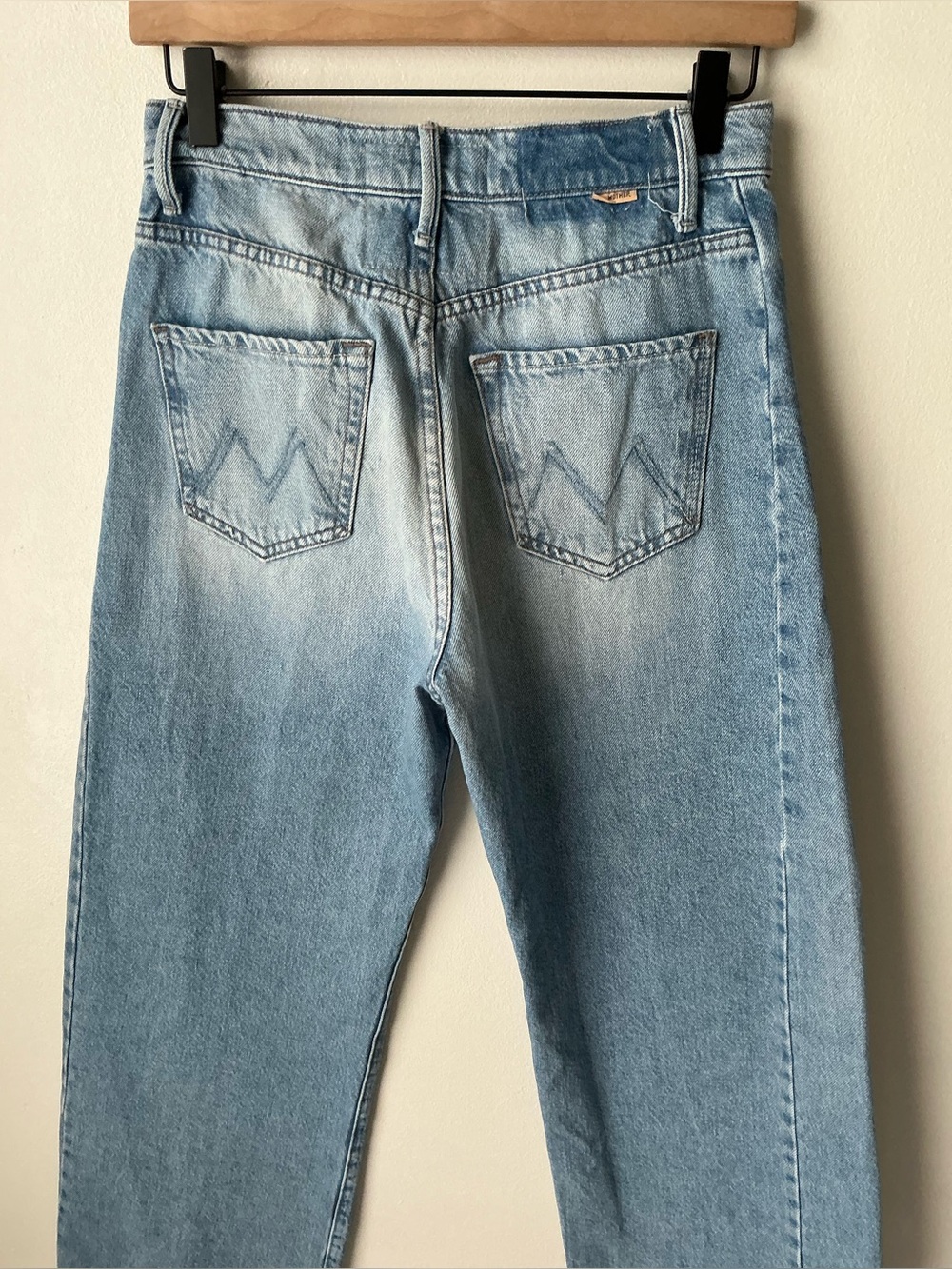 MOTHER SUPERIOR Jeans Half-Pipe Ankle This Is How I Roll Blue Size 25 - Picture 5 of 13